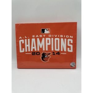 Baltimore Orioles 2014 AL East Division Champions 12x9” Wall Canvas Picture Sign